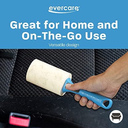 Evercare All Purpose Lint Brush, Value Pack - 5 Rollers (300 Sheets Total), Blue