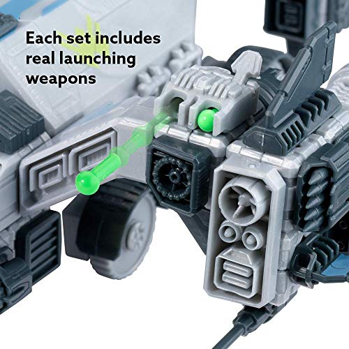 Snap Ships Gladius AC-75 Drop Ship - Construction Toy for Custom Building and Battle Play - Ages 8+