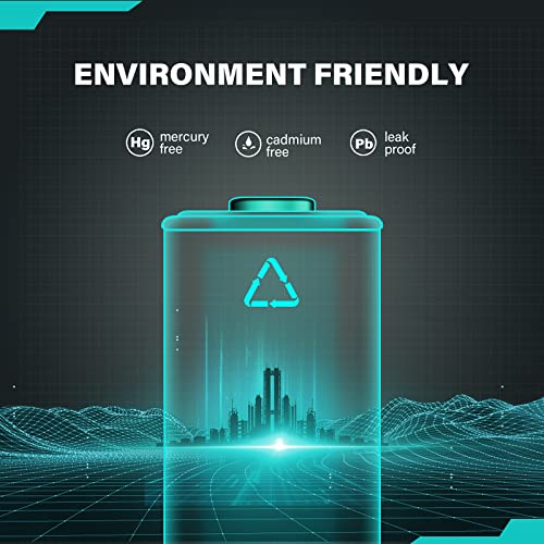 POWER FLASH AA Batteries with Fresh Date - 100 Count Industrial Pack - Ultra Long-Lasting Triple A Alkaline Battery (100 Count Pack)