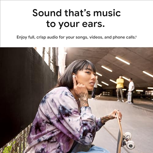 Google Pixel Buds A-Series - Wireless Earbuds - Headphones with Bluetooth - Compatible with Android - Sea