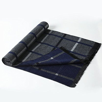 OHAYOMI Mens Scarf Winter Fashion Formal Soft Scarves for Men