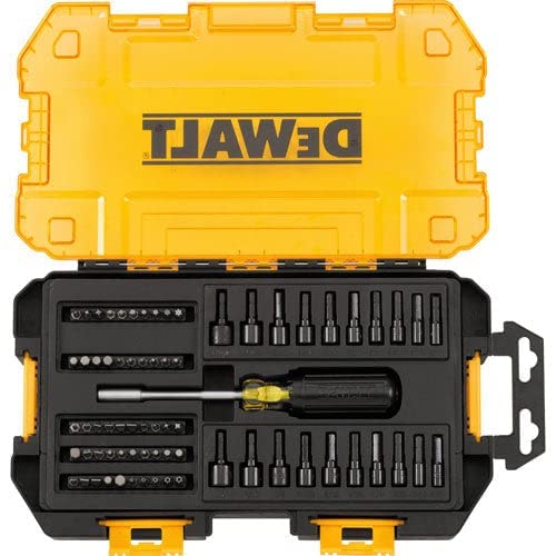 DEWALT Screwdriver Bit Set with Nut Drivers, 71-Piece (DWMT73808)