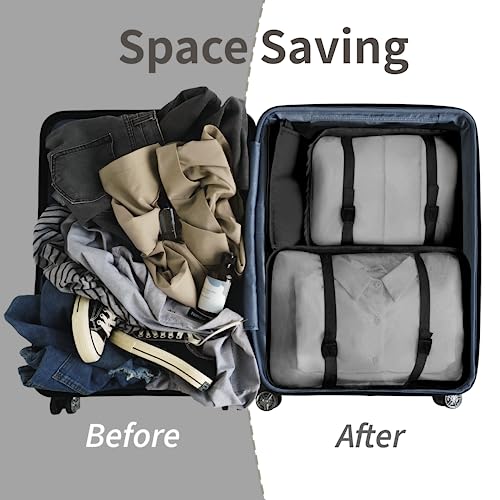 GRANNY SAYS 8 Set Packing Cubes for Carry on Suitcase, Travel Bags Organizer for Luggage, Suitcase Organizer Bags Set, Travel Packing Cubes Luggage Organizer, Travel Essentials Travel Bag