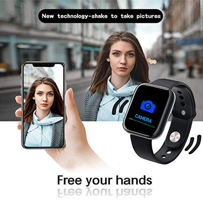 Smart Watch, Fitness Tracker with Heart Rate Monitor, Activity Tracker with 1.3 Inch Touch Screen,Waterproof,Sleep Monitor,Activity Tracker Pedomet B
