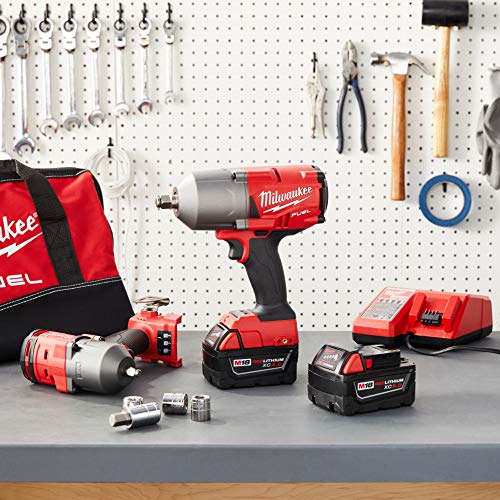 Milwaukee 2 PC M18 FUEL Auto Kit - 1/2" Impact Wrench and 3/8" Impact Wrench