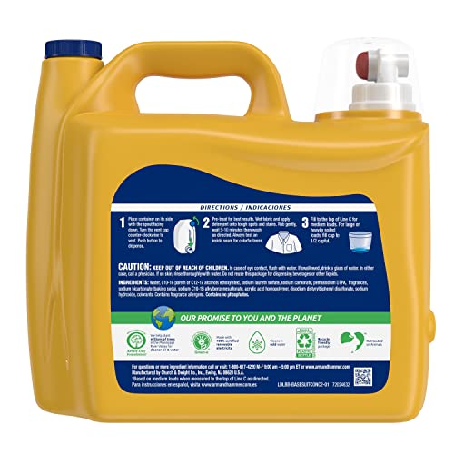 Add 3 To Your Cart! Arm & Hammer Clean Burst, 170 Loads Liquid Laundry Detergent, 170 Fl oz