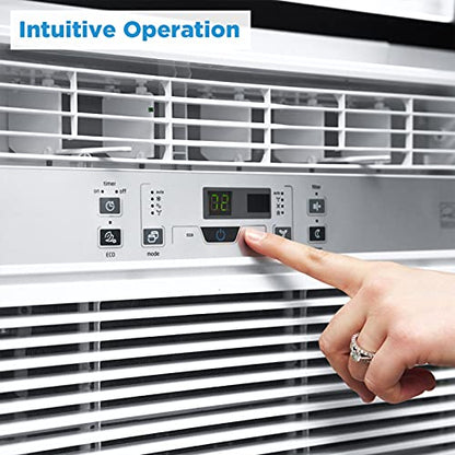 Midea 8,000 BTU EasyCool Window Air Conditioner, Dehumidifier and Fan - Cool, Circulate and Dehumidify up to 350 Sq. Ft., Reusable Filter, Remote Control