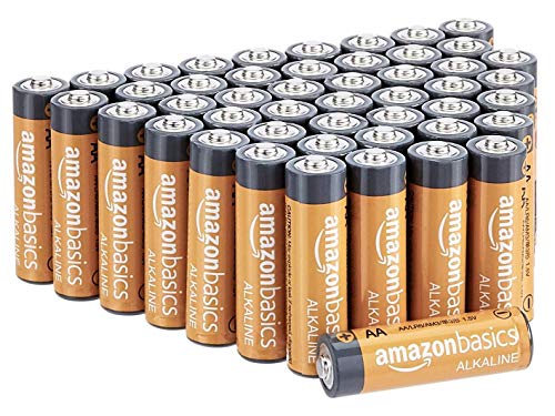 AmazonBasics Alkaline Battery Combo Pack | AA 48-Pack, AAA 36-Pack (May Ship Separately)