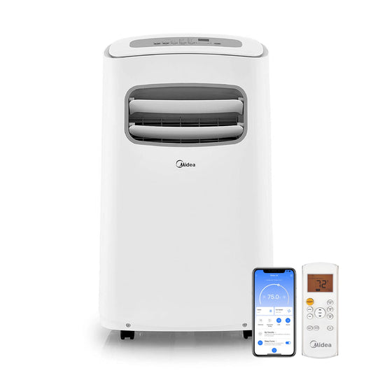 Midea MAP12S1CWT, MAP14S1CWT Portable air Conditioner, 12,000 BTU, White