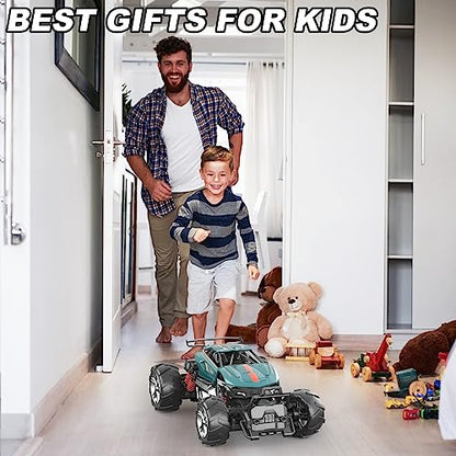 Remote Control Truck,2.4GHz Big RC Cars for Adults Kids,1:12 Scale Toy Cars Hobby Grade RC Cars with Rechargeable Batteries,Present Birthday Gifts for Boys and Girls
