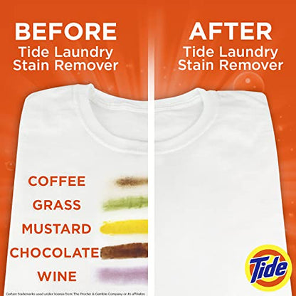 UPDATE DEAD! Tide Laundry Stain Remover with Oxi, Rescue Clothes, Upholstery, Carpet and more from Tough Stains (22 Fl Oz, Pack of 4) Packaging May Vary