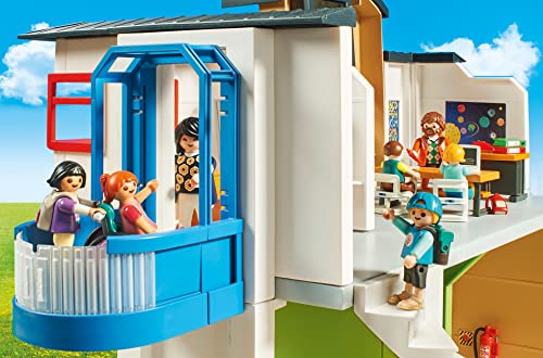 Playmobil Furnished School Building, Multicolor