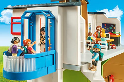 Playmobil Furnished School Building, Multicolor