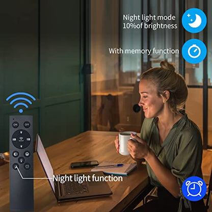 RUIBOOXIN Modern LED Ceiling Light 38.2in 90W Dimmable LED Ceiling Lights with Remote Control 6 Squares Frame Semi Flush Mount Ceiling Light Fixtures for Living Room Dining Room Bedroom Kitchen…