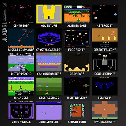 Evercade Premium Pack Includes 3 Cartridges Collections: Atari Volume 1, Interplay Volume 1 and Dataeast Volume 1 - Electronic Games