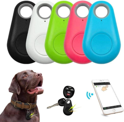 Portable GPS Tracking, Mobile Tracking, Smart Anti Loss Device for Kids Dog Pet Cat Wallet Keychain Luggage,Two-Way Alarm,App Control Black