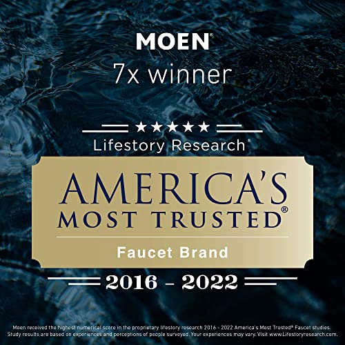 Moen Donnor Collection Chrome 6.25-Inch Diameter Wall Mount Contemporary Bathroom Hand-Towel Ring, P5860