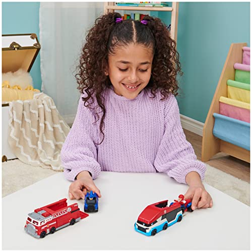 PAW Patrol, True Metal PAW Patroller Die-Cast Team Vehicle with 1:55 Scale Ryder ATV Toy Car, Kids Toys for Ages 3 and Up