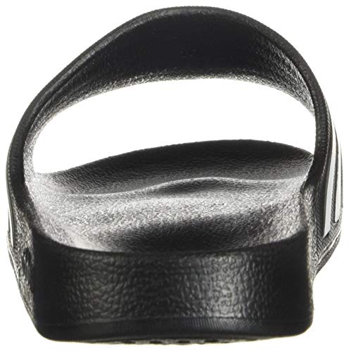 adidas Unisex Adilette Aqua Slides Sandal, Core Black/White/Core Black, 9 US Men