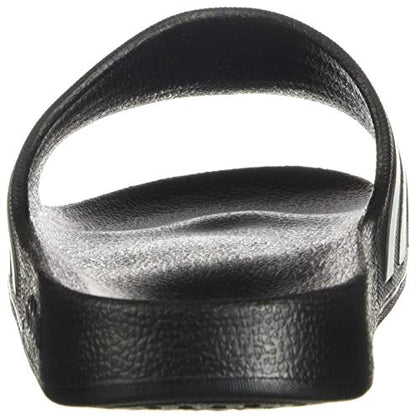 adidas Unisex Adilette Aqua Slides Sandal, Core Black/White/Core Black, 9 US Men