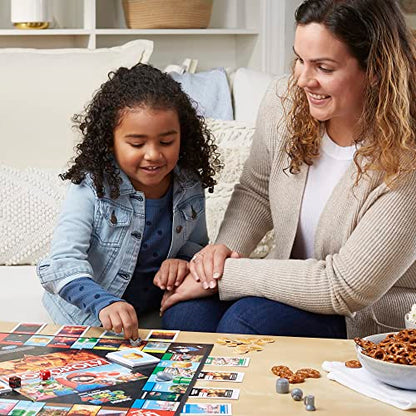 Monopoly The Super Mario Bros. Movie Edition Kids Board Game, Family Games for Super Mario Fans, Includes Bowser Token, Ages 8+