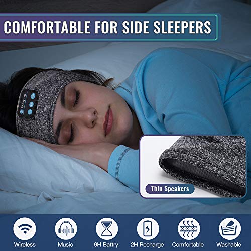 Sleep Headphones, Lavince Bluetooth Sleeping Headphones Headband Soft Elastic Bluetooth Headband,Cool Tech Gadgets Sleeping Christmas Valentine's Day Birthday Gifts for Women&Men