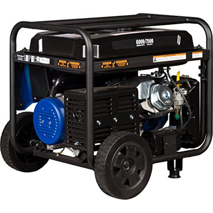 Westinghouse Outdoor Power Equipment 7500 Peak Watt Home Backup Portable Generator, Transfer Switch Ready 30A Outlet, Gas Powered, CARB Compliant