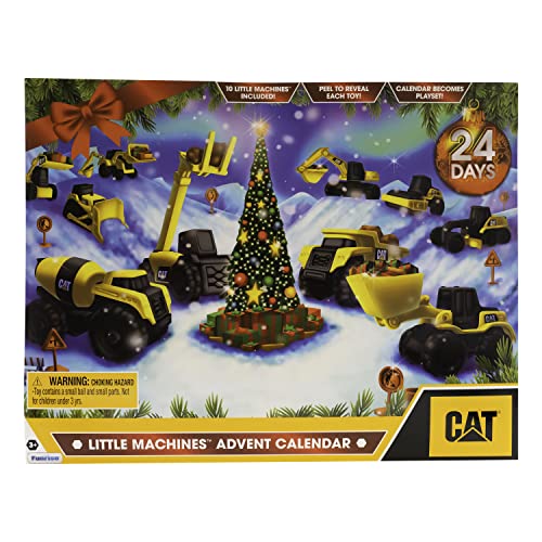 CatToysOfficial, CAT Little Machines Advent Calendar, Kids Toys for Ages 3 and up