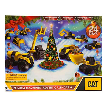 CatToysOfficial, CAT Little Machines Advent Calendar, Kids Toys for Ages 3 and up
