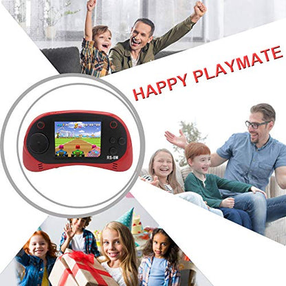 Kids Handheld Game Portable Video Game Player with 200 Games 16 Bit 2.5 Inch Screen Mini Retro Electronic Game Machine ,Best Gift for Child (Red)