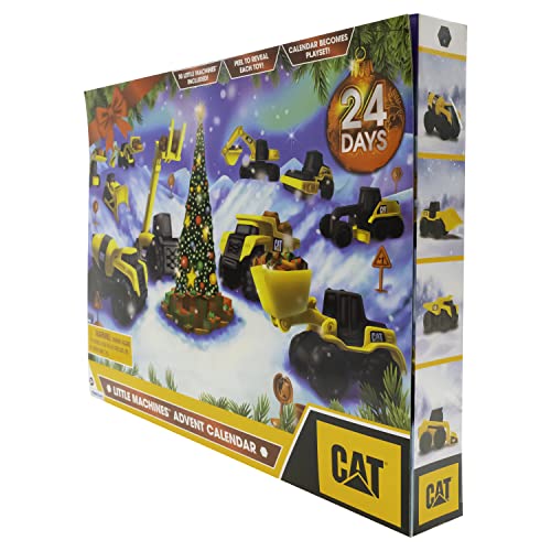 CatToysOfficial, CAT Little Machines Advent Calendar, Kids Toys for Ages 3 and up