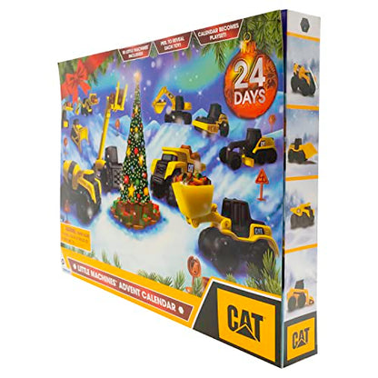 CatToysOfficial, CAT Little Machines Advent Calendar, Kids Toys for Ages 3 and up
