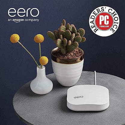 Amazon eero Pro 6 mesh Wi-Fi 6 router, Basic Box Packaging, 3 pack