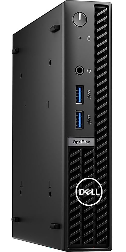 Dell OptiPlex 7010 Micro Business Mini Desktop (Intel i5-13500T vPRO 14-Core, 64GB RAM, 512GB PCIe SSD, Intel UHD 770, RJ-45, HDMI, DP, Black, USB Keyboard, USB Mouse, Win 11 Pro)