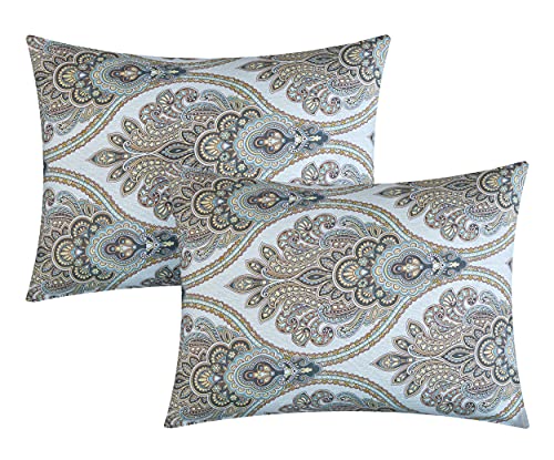 Chic Home Vivaldi 20 Piece Comforter Set Medallion Quilted Embroidered Design Complete Bag Bedding, Queen Green