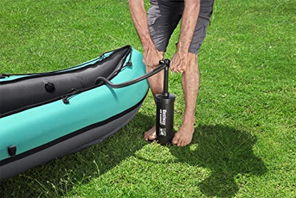 Bestway Hydro-Force 2-Person Ventura Elite Inflatable Kayak Set | Includes Kayak, 2 Aluminum Paddles, Hand Pump, 2 Fins and Carry Bag
