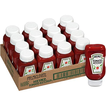 Heinz Ketchup (14 oz Bottles, Pack of 16)