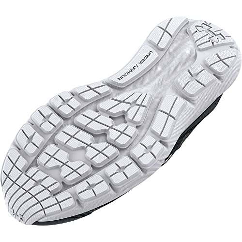 Under Armour Baby Boys Infant Surge 3 Slip On Running Shoe, (001) Black/Black/White, 5