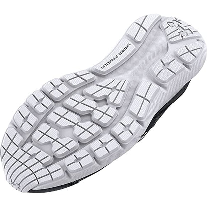Under Armour Baby Boys Infant Surge 3 Slip On Running Shoe, (001) Black/Black/White, 5
