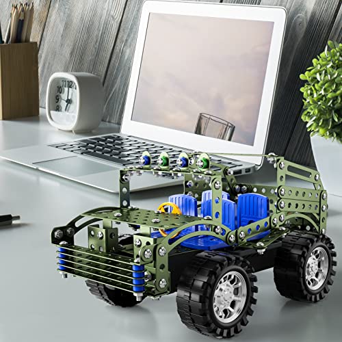 Lucky Doug Building Toys Model Truck Set - 283 Pieces STEM Project Building Toys for Kids Ages 8-12, Assembly Engineering Model Car Kits Toys Gift for Kids Boys 8 9 10 11 12-16 Years Old Model Car Fan