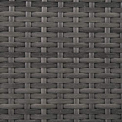 Signature Design by Ashley Outdoor Cherry Point 4 Piece Seating Set with Ottoman & Cocktail Table, Gray