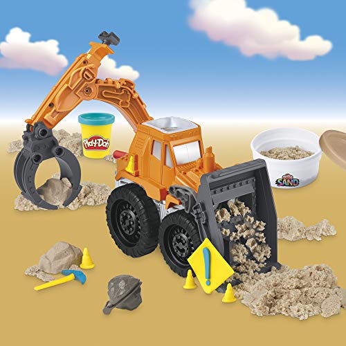 Play-Doh Wheels Front Loader Toy Truck for Kids Ages 3 and Up