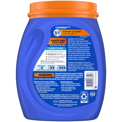 Add 3 To Your Cart! all Laundry Detergent Pacs, Fresh Clean Oxi plus Odor Lifter, 180 Count (packaging may vary)