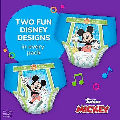 Pull-Ups Boys' Potty Training Pants, 2T-3T (16-34 lbs), 124 Count (4 Packs of 31), Packaging May Vary