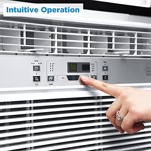 Midea 12,000 BTU EasyCool Window Air Conditioner, Dehumidifier and Fan - Cool, Circulate and Dehumidify up to 550 Sq. Ft., Reusable Filter, Remote Control