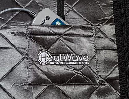Heatwave Rejuvenator Portable Personal Sauna with FAR Infrared Carbon Panels, Heated Floor Pad, Canvas Chair