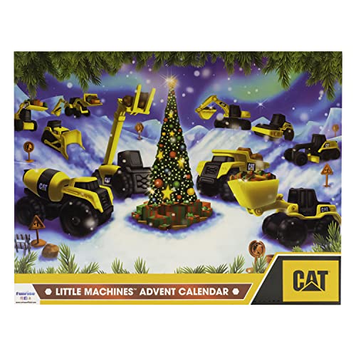 CatToysOfficial, CAT Little Machines Advent Calendar, Kids Toys for Ages 3 and up