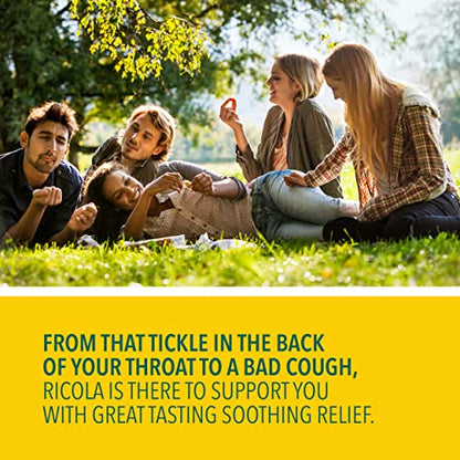Ricola Sugar Free Swiss Herb Cough Drops, Original, 19 Count