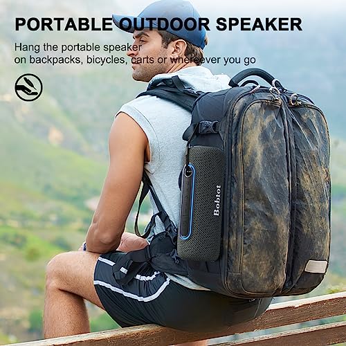 ADD 2 TO YOUR CART! Bobtot Portable Bluetooth Speaker Wireless Speaker, TWS Stereo Sound Bluetooth 5.0 Waterproof IPX5 Built-in Mic with RGB Lights for Home Indoors and Outdoors Party…