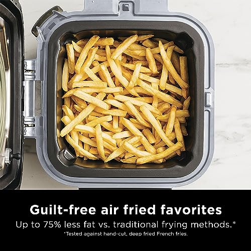 Ninja SF301 Speedi Rapid Cooker & Air Fryer, 6-Quart Capacity, 12-in-1 Functions to Steam, Bake, Roast, Sear, Sauté, Slow Cook, Sous Vide & More, 15-Minute Speedi Meals All In One Pot, Sea Salt Gray